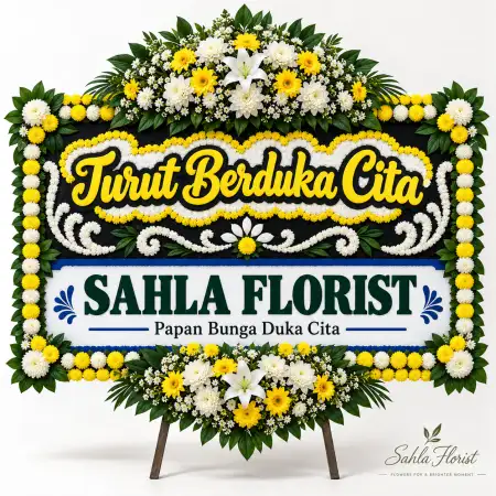 Papan Bunga Duka Fatmawati